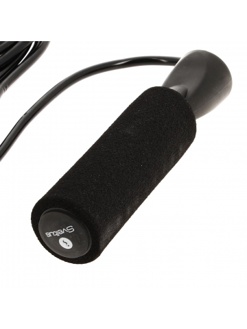 Corde à sauter 3m aerobic noir - Sveltus