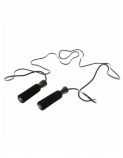Corde à sauter 3m aerobic noir - Sveltus
