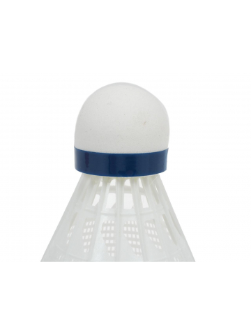 Pack 6 volants de badminton practice blanc - Babolat