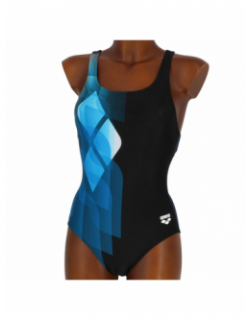 Maillot de bain natation mirrors bleu femme - Arena