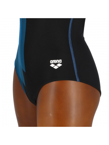 Maillot de bain natation mirrors bleu femme - Arena