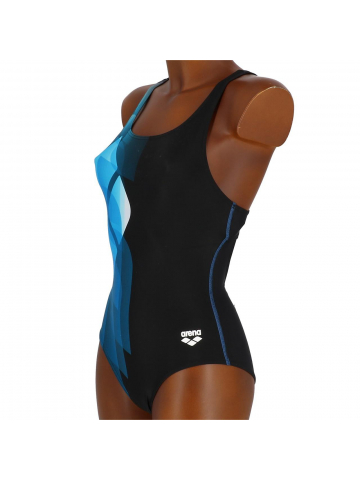 Maillot de bain natation mirrors bleu femme - Arena