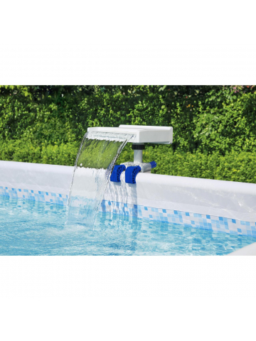 Cascade lumineuse apaisante de Bestway pour votre piscine