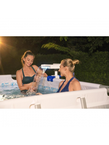 Cascade lumineuse apaisante de Bestway pour votre piscine