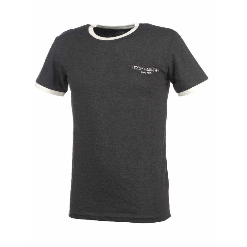 T-shirt the tee gris anthracite homme - Teddy Smith