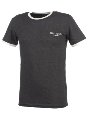 T-shirt the tee gris anthracite homme - Teddy Smith