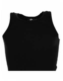 Débardeur cotelé essentiel noir homme - Umbro