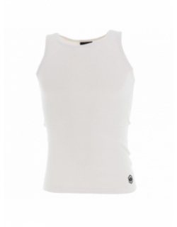 Débardeur cotelé essentiel blanc homme - Umbro