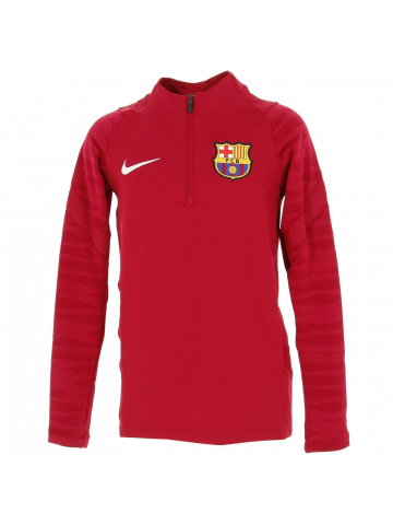 Sweat de football barcelone rouge garçon - Nike