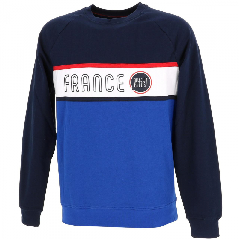 Sweat allez les bleus bleu homme - Allez Les Bleus