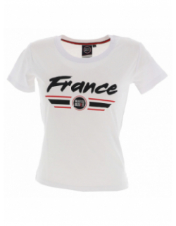 T-shirt allez les bleus blanc femme - Allez Les Bleus