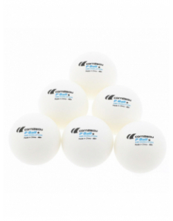 Pack 6 balles de tennis de table blanc - Cornilleau