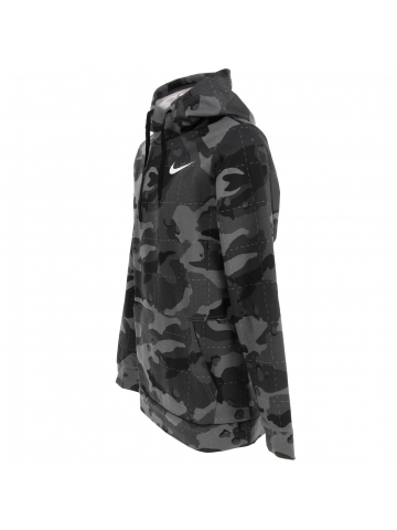 Sweat à capuche camouflage noir homme - Nike