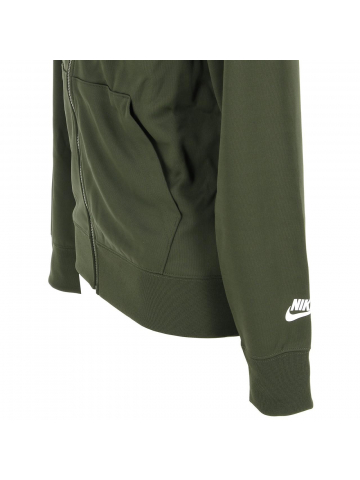Sweat zippé à capuche repeat carbon vert homme - Nike