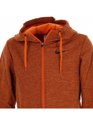 Veste à capuche therma orange homme - Nike