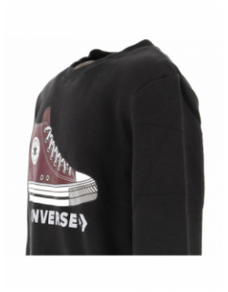 Sweat crew insets noir enfant - Converse