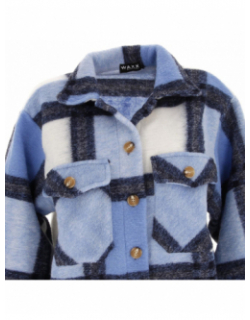 Surchemise épaisse lindy bleu femme - Waxx