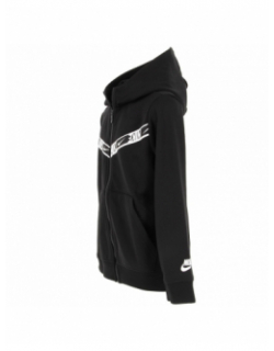 Veste à capuche repeat noir garçon - Nike