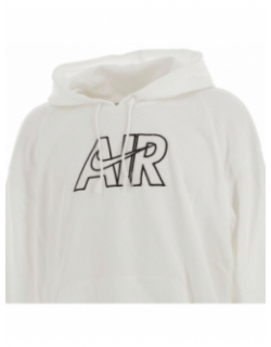 Sweat à capuche nsw air fleece blanc homme - Nike