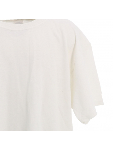 T-shirt basic uni heavy blanc enfant - Gildan