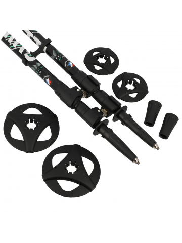 Bâtons de randonnée altitude noir - Guidetti