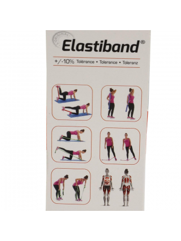 Bande de résistance 10kg elastiband rouge - Sveltus