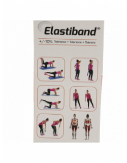 Bande de résistance 10kg elastiband rouge - Sveltus