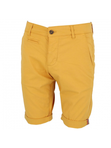 Short chino venili jaune moutarde homme - La Maison Blaggio
