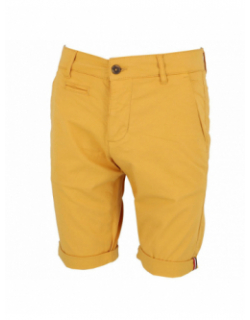 Short chino venili jaune moutarde homme - La Maison Blaggio