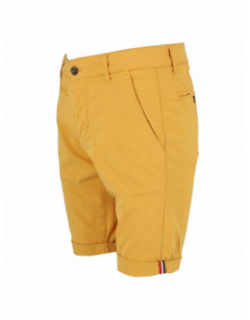 Short chino venili jaune moutarde homme - La Maison Blaggio