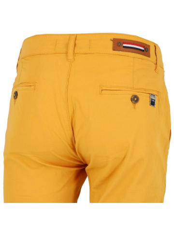 Short chino venili jaune moutarde homme - La Maison Blaggio