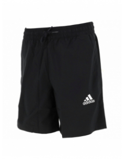 Short de sport chelsea uni noir homme - Adidas