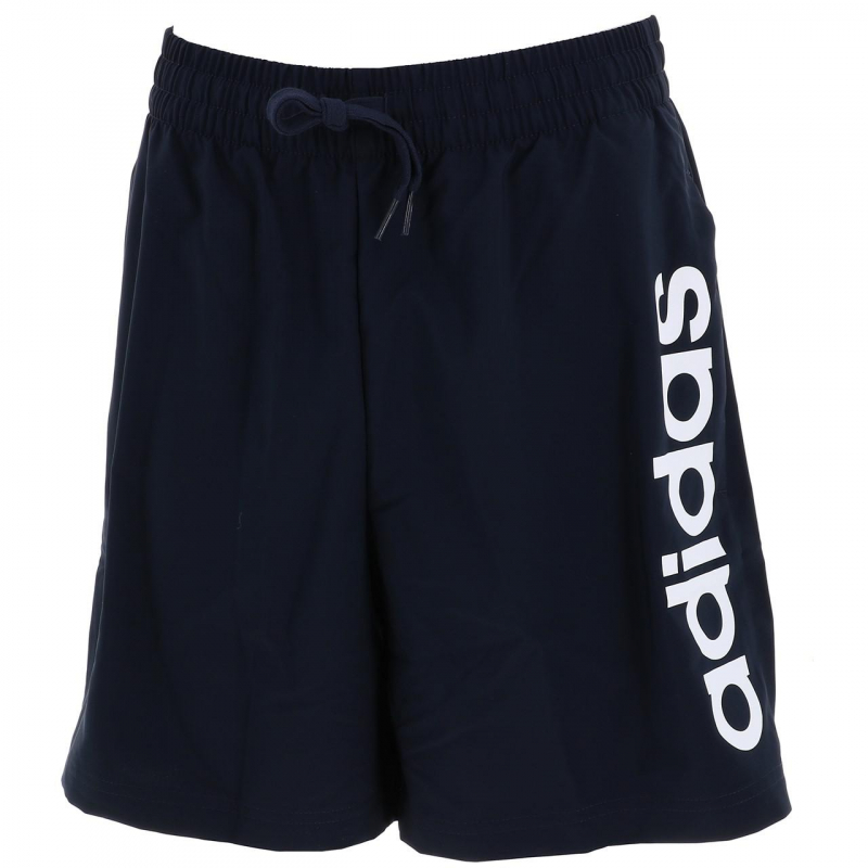 Short de sport linear chelsea bleu marine homme - Adidas