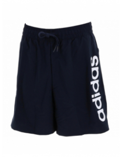 Short de sport linear chelsea bleu marine homme - Adidas