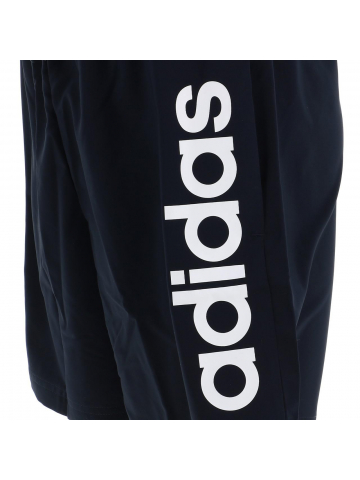 Short de sport linear chelsea bleu marine homme - Adidas