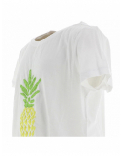 T-shirt ananas blanc fille - Only
