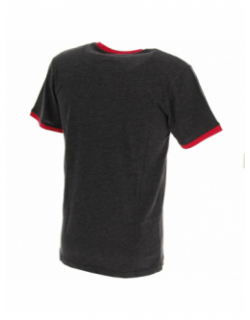 T-shirt the tee gris/rouge homme - Teddy Smith