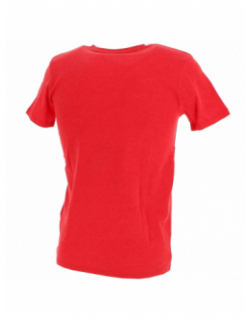 T-shirt ticlass basic rouge homme - Teddy Smith