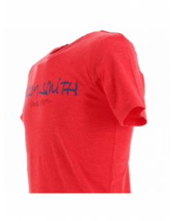 T-shirt ticlass basic rouge homme - Teddy Smith