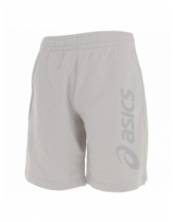 Short de sport big logo gris homme - Asics