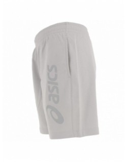 Short de sport big logo gris homme - Asics