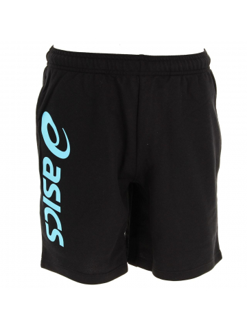 Short de sport omega noir/turquoise homme - Asics