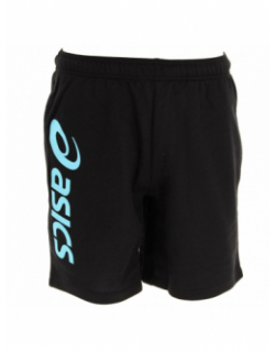 Short de sport omega noir/turquoise homme - Asics