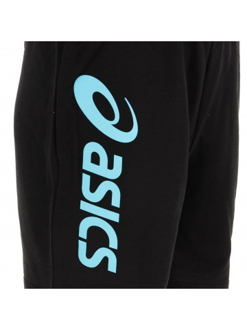 Short de sport omega noir/turquoise homme - Asics