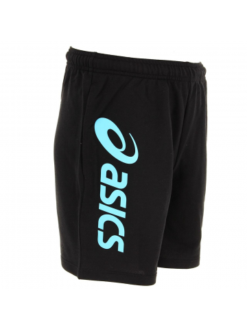 Short de sport omega noir/turquoise homme - Asics