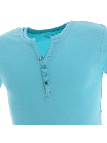 T-shirt theo turquoise homme - La Maison Blaggio