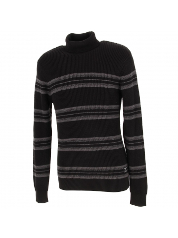 Pull col roulé power gris anthracite homme - Jack & Jones