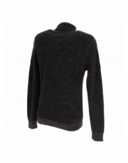 Pull col roulé power noir homme - Jack & Jones