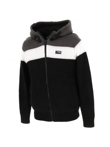 Veste en maille cardigan delfield noir homme - Jack & Jones