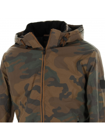 Blouson d'hiver militaire rilk marron homme - Jack & Jones